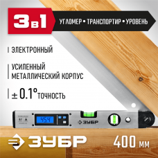 ЗУБР 0-230°, 400 мм, угломер электронный УГОЛ-40 34288 Профессионал ЗУБР 0-230°, 400 мм, угломер электронный УГОЛ-40 34288 Профессионал