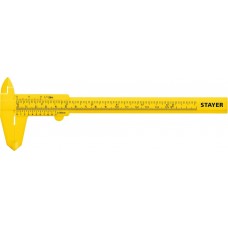 STAYER 150 мм, штангенциркуль пластмассовый STANDARD 3440_z02 STAYER 150 мм, штангенциркуль пластмассовый STANDARD 3440_z02