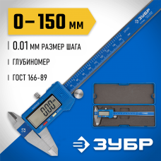 ЗУБР 150 мм, штангенциркуль электронный 34465-150 ЗУБР 150 мм, штангенциркуль электронный 34465-150
