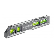KRAFTOOL 200 мм, брусковый магнитный уровень 8-в-1 Billet 34790 KRAFTOOL 200 мм, брусковый магнитный уровень 8-в-1 Billet 34790