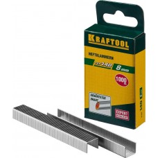 KRAFTOOL скобы тип 140, 8 мм, скобы супертвердые 31680-08 KRAFTOOL скобы тип 140, 8 мм, скобы супертвердые 31680-08