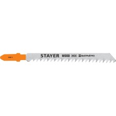 STAYER по дереву, фанере, EU-хвостовик, шаг 3 мм, 75 мм, 2 шт., полотна для эл/лобзика HCS 15987-3_z02 Professional STAYER по дереву, фанере, EU-хвостовик, шаг 3 мм, 75 мм, 2 шт., полотна для эл/лобзика HCS 15987-3_z02 Professional
