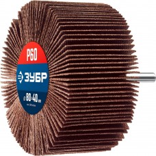 ЗУБР P60, 80x40 мм, круг шлифовальный лепестковый 36604-060_z01 ЗУБР P60, 80x40 мм, круг шлифовальный лепестковый 36604-060_z01