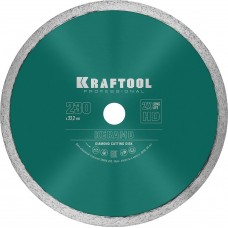 KRAFTOOL Ø 230Х22.2 мм, алмазный, сплошной, по керамограниту, керамической плитке диск отрезной KERAMO 36684-230 KRAFTOOL Ø 230Х22.2 мм, алмазный, сплошной, по керамограниту, керамической плитке диск отрезной KERAMO 36684-230