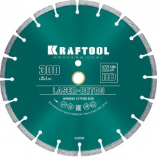 KRAFTOOL Ø 300Х25.4 мм, алмазный, сегментный, по бетону и камню, диск отрезной LASER-BETON 36686-300 KRAFTOOL Ø 300Х25.4 мм, алмазный, сегментный, по бетону и камню, диск отрезной LASER-BETON 36686-300