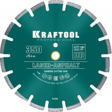 KRAFTOOL Ø 350Х25.4 мм, алмазный, сегментный, по асфальту, диск отрезной LASER-ASPHALT 36687-350 KRAFTOOL Ø 350Х25.4 мм, алмазный, сегментный, по асфальту, диск отрезной LASER-ASPHALT 36687-350
