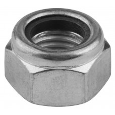 KRAFTOOL DIN 985 с нейлоновым кольцом, 50 шт., М20, кл. пр. 8, оцинкованная гайка 303584-20 KRAFTOOL DIN 985 с нейлоновым кольцом, 50 шт., М20, кл. пр. 8, оцинкованная гайка 303584-20