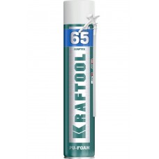 KRAFTOOL 750 мл, выход до 65 л, адаптерная, монтажная пена 41175 KRAFTOOL 750 мл, выход до 65 л, адаптерная, монтажная пена 41175