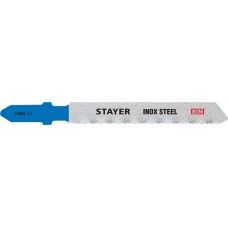 STAYER по металлу (листовой, цветной), EU-хвостовик, шаг 1.1 мм, 50 мм, 2 шт., полотна для эл/лобзика Bi-Metal 15994-1.1_z02 Professional STAYER по металлу (листовой, цветной), EU-хвостовик, шаг 1.1 мм, 50 мм, 2 шт., полотна для эл/лобзика Bi-Metal 15994-1.1_z02 Professional