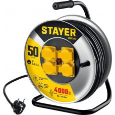 STAYER PRO 325 КГ 3х2.5 50м 4000Вт IP44, Силовой удлинитель на стальной катушке (55076-50_z01) STAYER PRO 325 КГ 3х2.5 50м 4000Вт IP44, Силовой удлинитель на стальной катушке (55076-50_z01)
