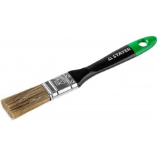 STAYER 20 мм, 3/4", щетина искусственная, деревянная ручка, кисть плоская KANEKARON-EURO 0106-020 STAYER 20 мм, 3/4", щетина искусственная, деревянная ручка, кисть плоская KANEKARON-EURO 0106-020