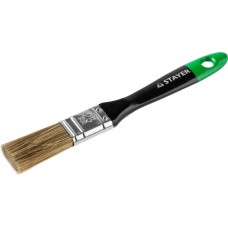 STAYER 25 мм, 1", щетина искусственная, деревянная ручка, кисть плоская KANEKARON-EURO 0106-025 STAYER 25 мм, 1", щетина искусственная, деревянная ручка, кисть плоская KANEKARON-EURO 0106-025