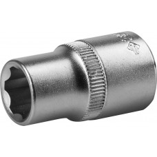 ЗУБР 1/2", 14 мм, Cr-V сталь, хромированная, торцовая головка 27725-14_z02 ЗУБР 1/2", 14 мм, Cr-V сталь, хромированная, торцовая головка 27725-14_z02
