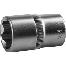 ЗУБР 1/2", 15 мм, Cr-V сталь, хромированная, торцовая головка 27725-15_z02 ЗУБР 1/2", 15 мм, Cr-V сталь, хромированная, торцовая головка 27725-15_z02