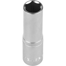 ЗУБР 1/2", 14 мм, Cr-V сталь, хромированная, торцовая головка 27726-14 ЗУБР 1/2", 14 мм, Cr-V сталь, хромированная, торцовая головка 27726-14