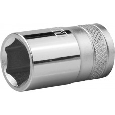 KRAFTOOL 1/2", 15 мм, Cr-V сталь, хромированная, торцовая головка 27805-15_z01 KRAFTOOL 1/2", 15 мм, Cr-V сталь, хромированная, торцовая головка 27805-15_z01