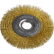 STAYER Ø 125 мм, щетка дисковая для УШМ 35122-125 STAYER Ø 125 мм, щетка дисковая для УШМ 35122-125