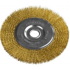 STAYER Ø 175 мм, щетка дисковая для УШМ 35122-175 STAYER Ø 175 мм, щетка дисковая для УШМ 35122-175