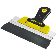 STAYER фасадный, 200 мм, анодированный, двухкомпонентная рукоятка, шпатель фасадный 10045-20 STAYER фасадный, 200 мм, анодированный, двухкомпонентная рукоятка, шпатель фасадный 10045-20