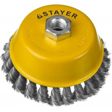 STAYER Ø 120 мм, щетка чашечная для УШМ 35128-120 STAYER Ø 120 мм, щетка чашечная для УШМ 35128-120