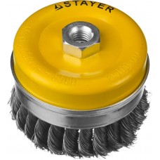 STAYER Ø 100 мм, щетка чашечная для УШМ 100 мм, 35137-100 STAYER Ø 100 мм, щетка чашечная для УШМ 100 мм, 35137-100