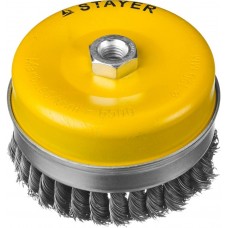 STAYER Ø 120 мм, щетка чашечная для УШМ 120 мм, 35137-120 STAYER Ø 120 мм, щетка чашечная для УШМ 120 мм, 35137-120