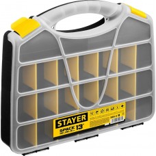 STAYER 320 х 260 х 50 мм (12.5"), пластиковый, органайзер SPACE-13 38038-13_z01 STAYER 320 х 260 х 50 мм (12.5"), пластиковый, органайзер SPACE-13 38038-13_z01