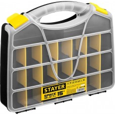 STAYER 380 х 310 х 60 мм (15"), пластиковый, органайзер SPACE-15 38038-15_z01 STAYER 380 х 310 х 60 мм (15"), пластиковый, органайзер SPACE-15 38038-15_z01