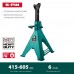 KRAFTOOL 6 т, 415-605 мм, подставка страховочная усиленная со штифтом S-PIN 43465-6 KRAFTOOL 6 т, 415-605 мм, подставка страховочная усиленная со штифтом S-PIN 43465-6