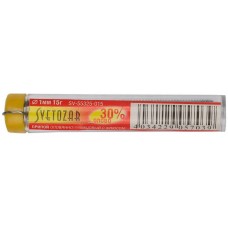 СВЕТОЗАР 15 г, 30% Sn / 70% Pb, оловянно-свинцовый припой SV-55325-015 СВЕТОЗАР 15 г, 30% Sn / 70% Pb, оловянно-свинцовый припой SV-55325-015