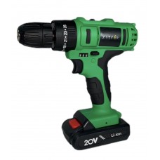 Дрель аккумуляторная ударная Zitrek Crusher 21-Li (20В, Li-ion аккум. 2шт, ЗУ, кейс, бита) 063-4055 Дрель аккумуляторная ударная Zitrek Crusher 21-Li (20В, Li-ion аккум. 2шт, ЗУ, кейс, бита) 063-4055