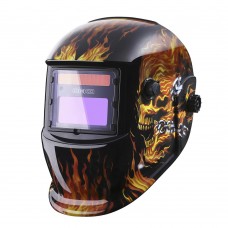 Маска сварщика "Хамелеон" DEKO DKM FIRE Premium с автоматическим светофильтром 051-4682