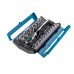 Набор торцевых головок, трещотка 120 зубьев, 36 предметов, 1/2", 3/8”, CrV Gross, ( 14145 ) Набор торцевых головок, трещотка 120 зубьев, 36 предметов, 1/2", 3/8”, CrV Gross, ( 14145 )