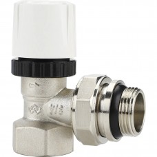 Клапан радиаторный VARMEGA 3/4" термостатический угловой с самоуплотняющимся полусгоном VM10413 Клапан радиаторный VARMEGA 3/4" термостатический угловой с самоуплотняющимся полусгоном VM10413