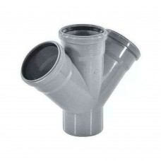 Крестовина VALFEX PP-H 1-плоскостная 50х50х50х45гр. для внут. канал. (100), 27105050 Крестовина VALFEX PP-H 1-плоскостная 50х50х50х45гр. для внут. канал. (100), 27105050