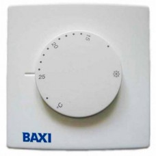 Термостат BAXI комнатный механический TAM011MI для котлов любого типа Термостат BAXI комнатный механический TAM011MI для котлов любого типа