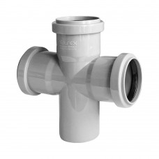 Крестовина VALFEX PP-H 1-плоскостная 110х110х110х87,5гр. для внут. канал. (15), 27211110 Крестовина VALFEX PP-H 1-плоскостная 110х110х110х87,5гр. для внут. канал. (15), 27211110