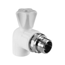 Кран шаровой для радиатора угловой 20 х 1/2" (60/10) VALFEX Кран шаровой для радиатора угловой 20 х 1/2" (60/10) VALFEX