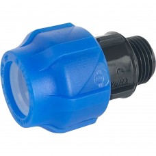 Муфта компрессионная соединительная c наружной резьбой 20х1/2 " (Valfex) (300/50) Муфта компрессионная соединительная c наружной резьбой 20х1/2 " (Valfex) (300/50)