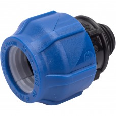 Муфта компрессионная соединительная c наружной резьбой 25х1/2" (Valfex) (160/40) Муфта компрессионная соединительная c наружной резьбой 25х1/2" (Valfex) (160/40)