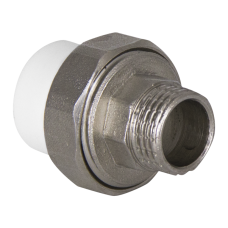 Муфта TEBO PP-R комбин. разъемная (Американка) 32х1 1/4", НР, арт. 015020909 Муфта TEBO PP-R комбин. разъемная (Американка) 32х1 1/4", НР, арт. 015020909
