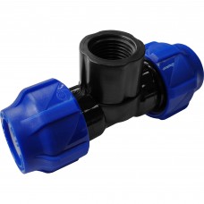 Тройник компрессионный переходной внутренняя резьба 63-3/4"-63 (Valfex) (8/2) Тройник компрессионный переходной внутренняя резьба 63-3/4"-63 (Valfex) (8/2)