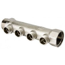 Коллектор распределительный 2 выхода Ø3/4"х1/2" нар.р. VALTEC (2/70) Коллектор распределительный 2 выхода Ø3/4"х1/2" нар.р. VALTEC (2/70)