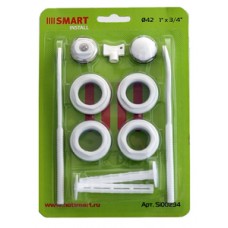 Монтажный комплект Ø3/4" с 2 кронштейнами SMART Монтажный комплект Ø3/4" с 2 кронштейнами SMART