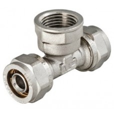 Тройник цанга внутренняя резьба Ø16х1/2" VALTEC (10/70) Тройник цанга внутренняя резьба Ø16х1/2" VALTEC (10/70)