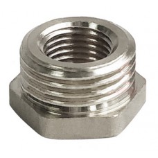 Футорка Ø1/2"х1" никель VALFEX (180/10) Футорка Ø1/2"х1" никель VALFEX (180/10)