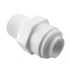 Фитинг прямой Ø1/4" трубка-резьба MC0404 Фитинг прямой Ø1/4" трубка-резьба MC0404