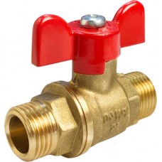 Кран шар. Ø3/4" нар./нар. бабочка VALFEX (18/72) Кран шар. Ø3/4" нар./нар. бабочка VALFEX (18/72)