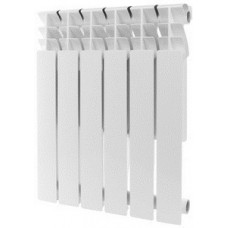 Радиатор алюминиевый ROMMER Plus 500/100 6 секций