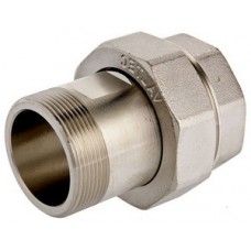 Сгон разб. прямой внутр./нар. Ø1¼" никель VALTEC (5/25) Сгон разб. прямой внутр./нар. Ø1¼" никель VALTEC (5/25)